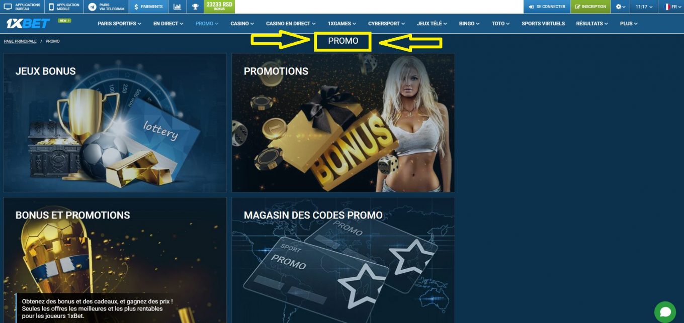 Principales raisons pour utiliser le code promo 1xBet Mali